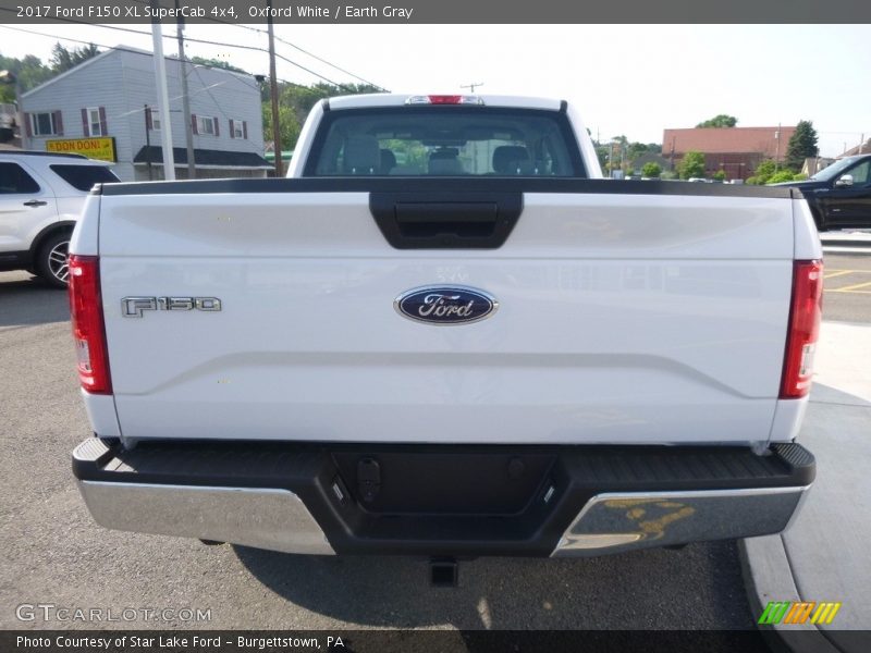 Oxford White / Earth Gray 2017 Ford F150 XL SuperCab 4x4