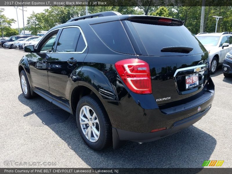 Mosaic Black Metallic / Jet Black 2017 Chevrolet Equinox LT