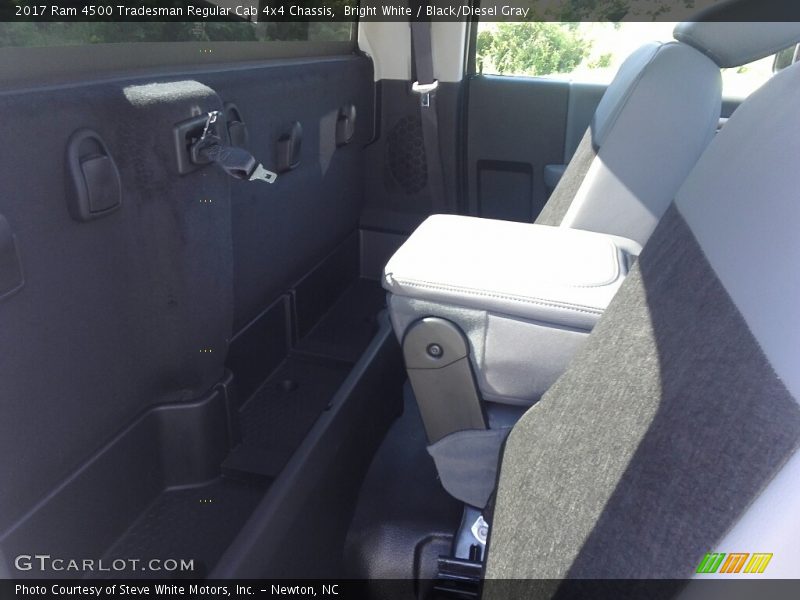 Bright White / Black/Diesel Gray 2017 Ram 4500 Tradesman Regular Cab 4x4 Chassis
