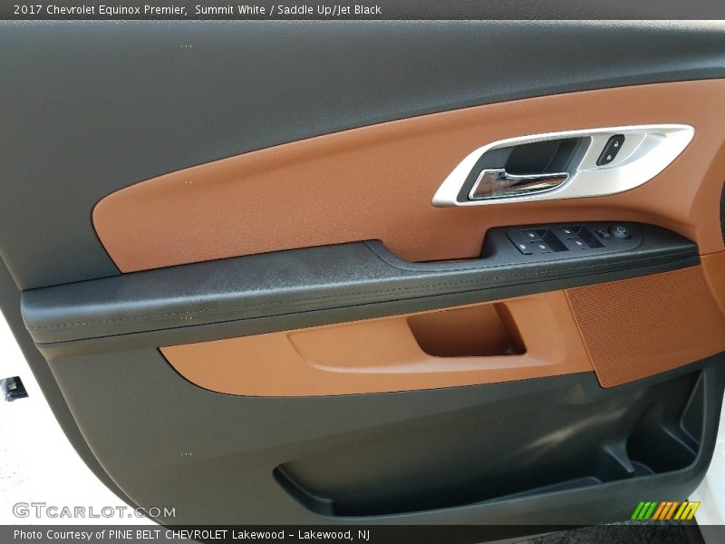 Summit White / Saddle Up/Jet Black 2017 Chevrolet Equinox Premier