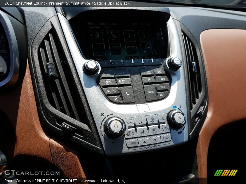 Summit White / Saddle Up/Jet Black 2017 Chevrolet Equinox Premier