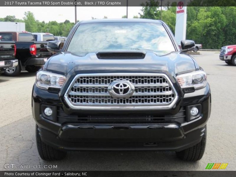 Black / TRD Graphite 2017 Toyota Tacoma TRD Sport Double Cab