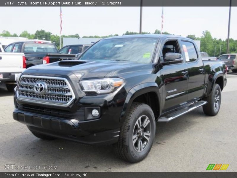 Black / TRD Graphite 2017 Toyota Tacoma TRD Sport Double Cab