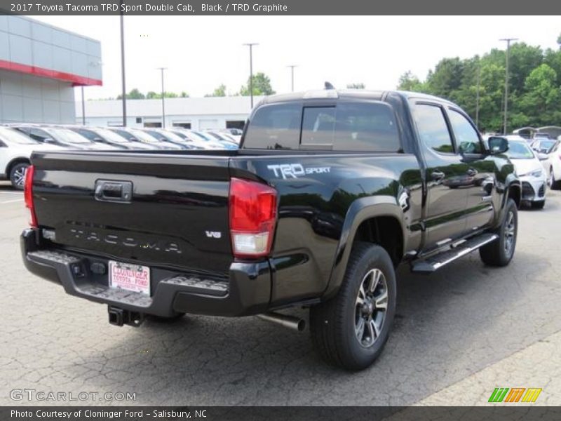 Black / TRD Graphite 2017 Toyota Tacoma TRD Sport Double Cab