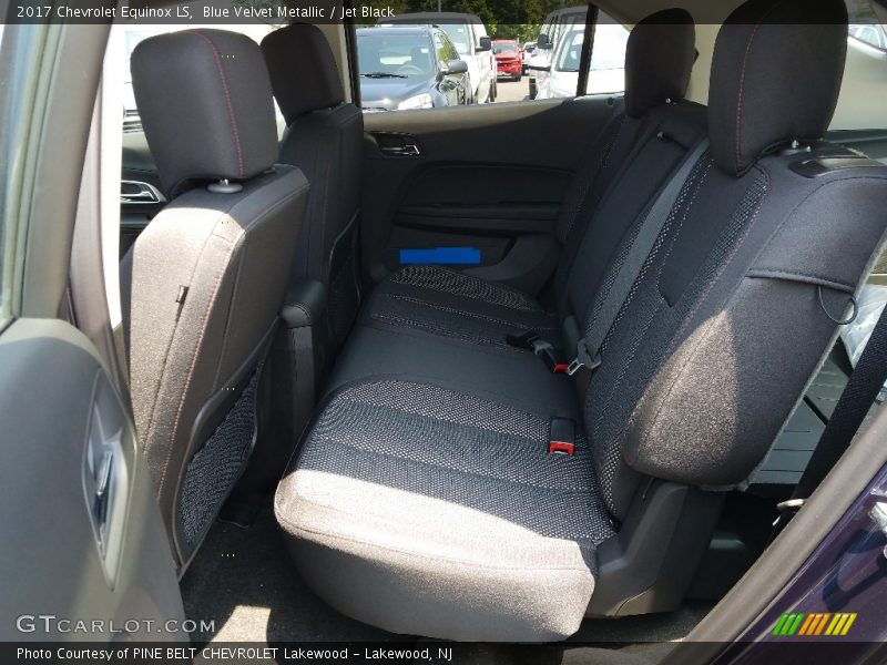 Blue Velvet Metallic / Jet Black 2017 Chevrolet Equinox LS