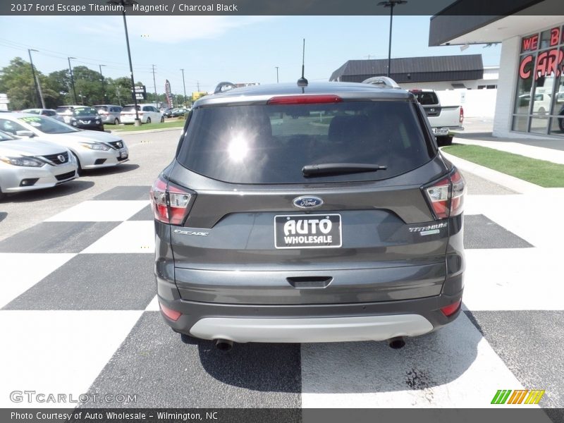 Magnetic / Charcoal Black 2017 Ford Escape Titanium