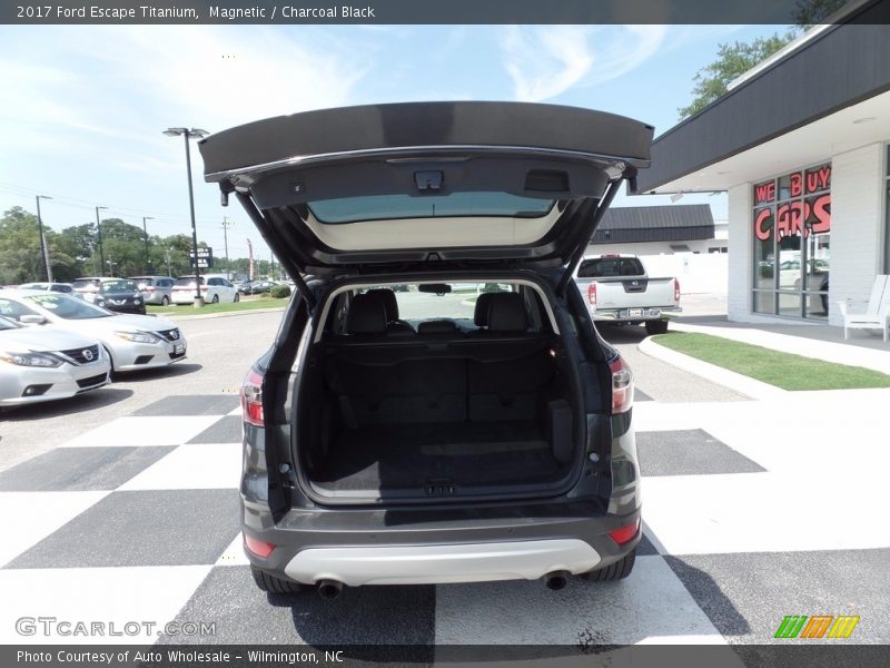 Magnetic / Charcoal Black 2017 Ford Escape Titanium