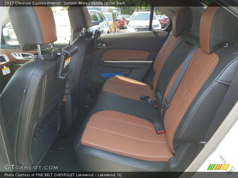 Summit White / Saddle Up/Jet Black 2017 Chevrolet Equinox Premier