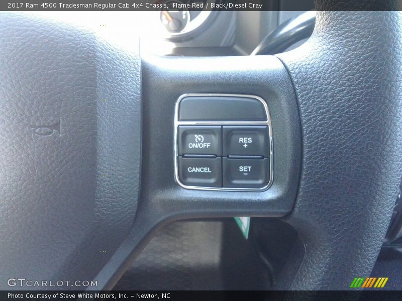 Flame Red / Black/Diesel Gray 2017 Ram 4500 Tradesman Regular Cab 4x4 Chassis