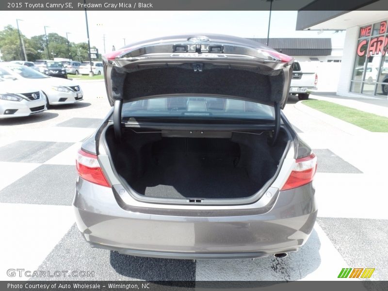 Predawn Gray Mica / Black 2015 Toyota Camry SE