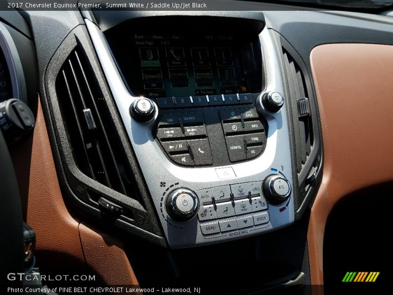 Summit White / Saddle Up/Jet Black 2017 Chevrolet Equinox Premier