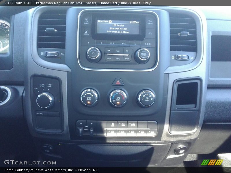 Controls of 2017 4500 Tradesman Regular Cab 4x4 Chassis