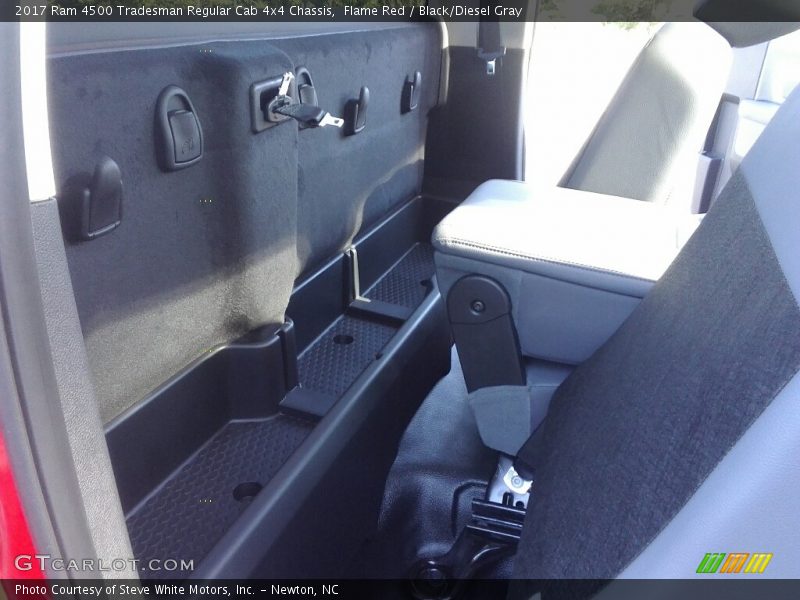 Flame Red / Black/Diesel Gray 2017 Ram 4500 Tradesman Regular Cab 4x4 Chassis