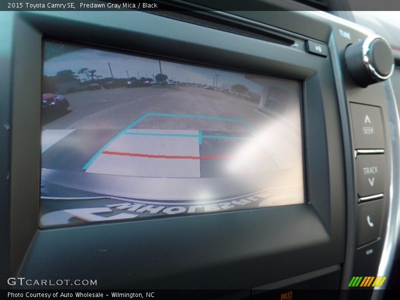 Predawn Gray Mica / Black 2015 Toyota Camry SE