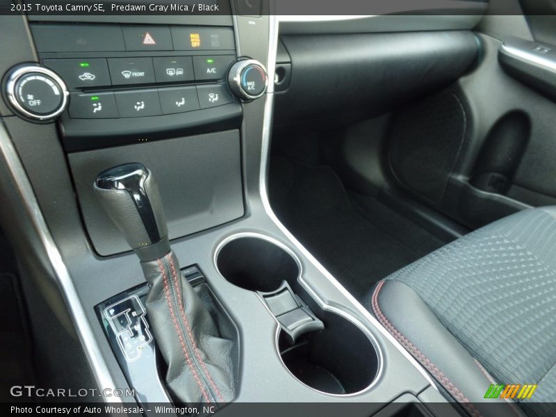 Predawn Gray Mica / Black 2015 Toyota Camry SE