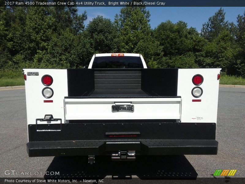 Bright White / Black/Diesel Gray 2017 Ram 4500 Tradesman Crew Cab 4x4 Utility Truck