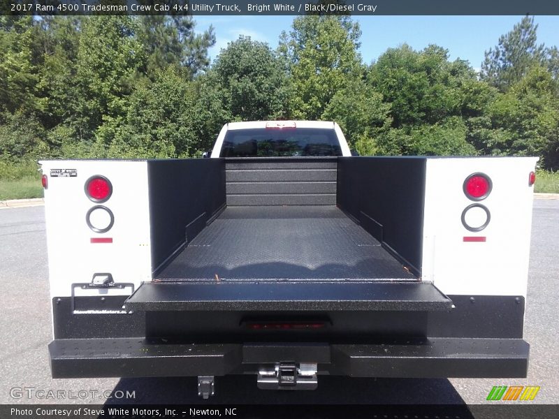 Bright White / Black/Diesel Gray 2017 Ram 4500 Tradesman Crew Cab 4x4 Utility Truck