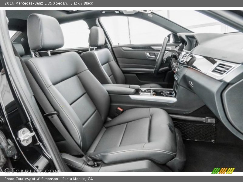 Black / Black 2016 Mercedes-Benz E 350 Sedan