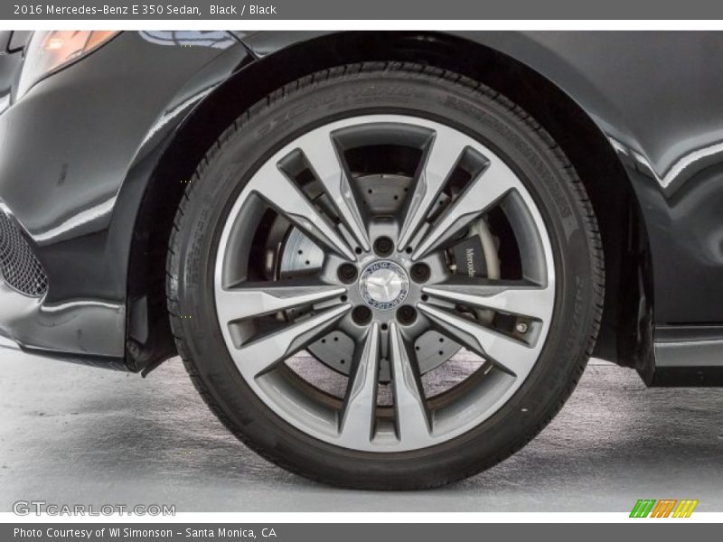 Black / Black 2016 Mercedes-Benz E 350 Sedan
