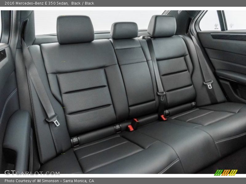 Black / Black 2016 Mercedes-Benz E 350 Sedan