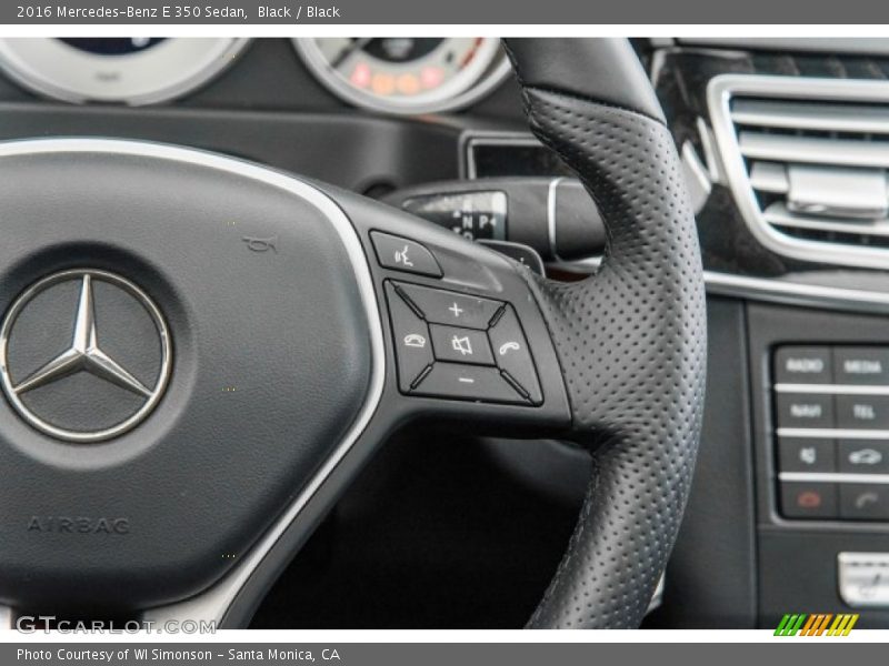 Black / Black 2016 Mercedes-Benz E 350 Sedan