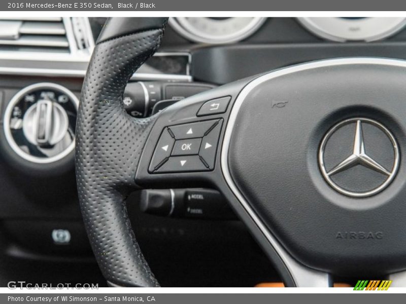 Black / Black 2016 Mercedes-Benz E 350 Sedan