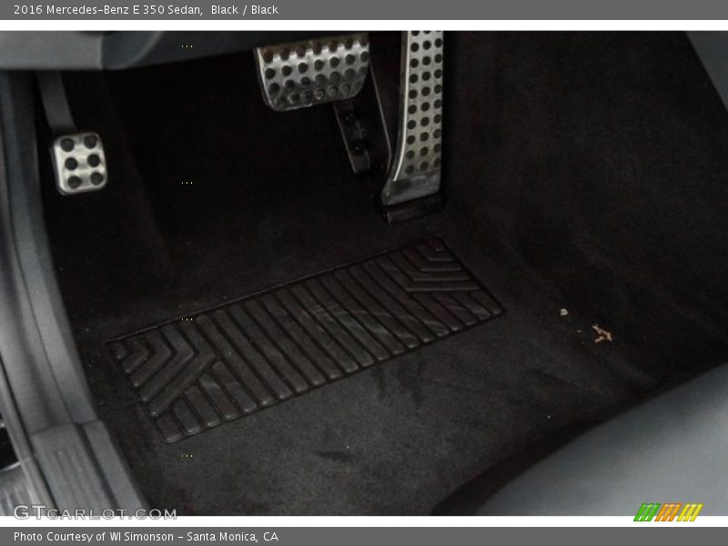 Black / Black 2016 Mercedes-Benz E 350 Sedan