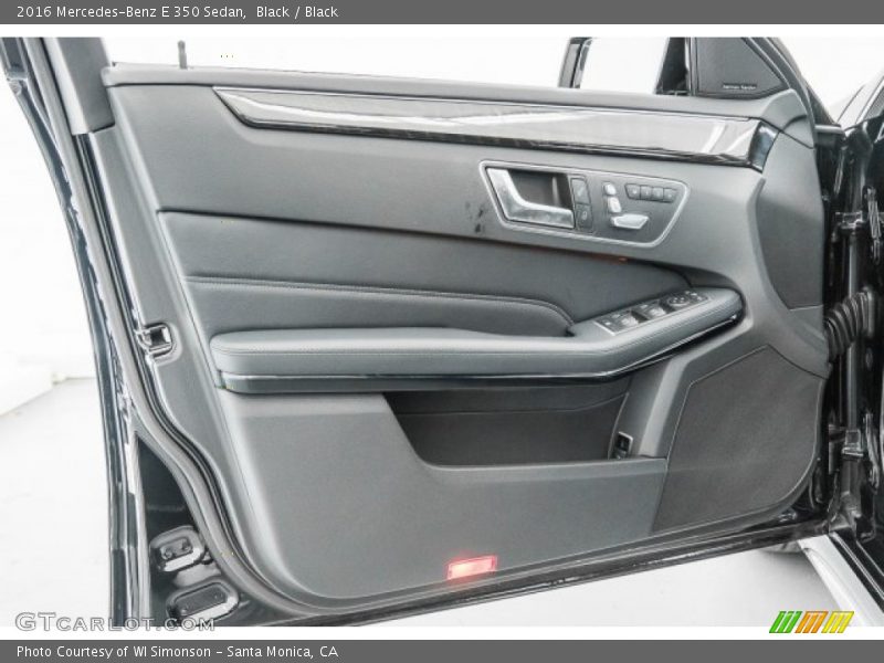 Black / Black 2016 Mercedes-Benz E 350 Sedan