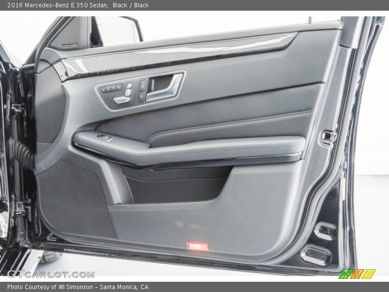 Black / Black 2016 Mercedes-Benz E 350 Sedan