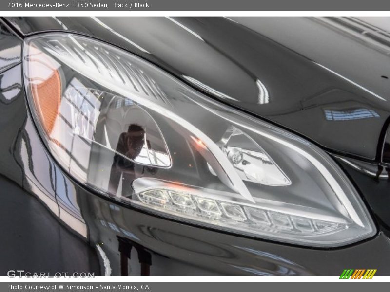 Black / Black 2016 Mercedes-Benz E 350 Sedan