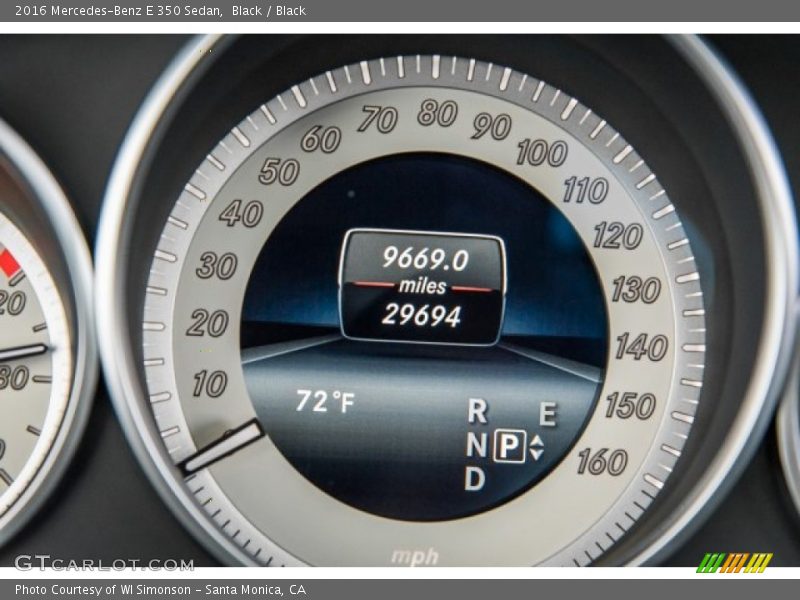 Black / Black 2016 Mercedes-Benz E 350 Sedan