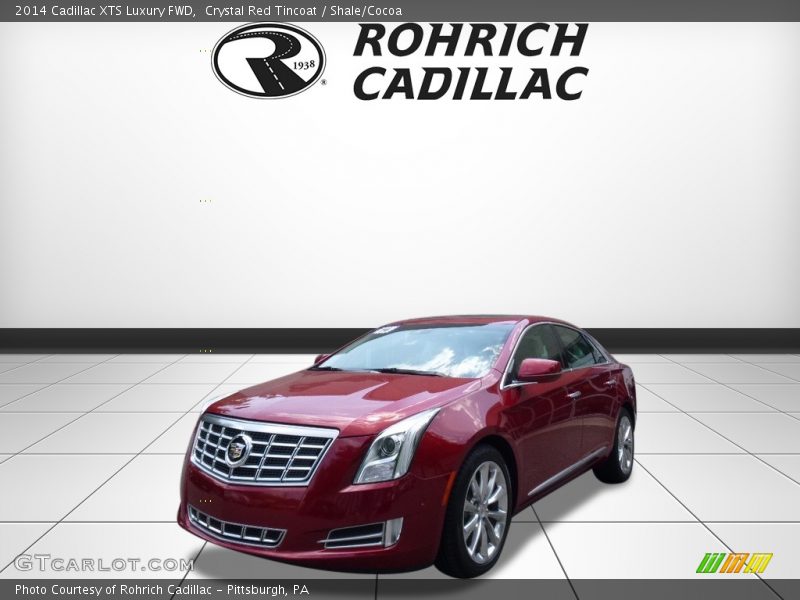 Crystal Red Tincoat / Shale/Cocoa 2014 Cadillac XTS Luxury FWD