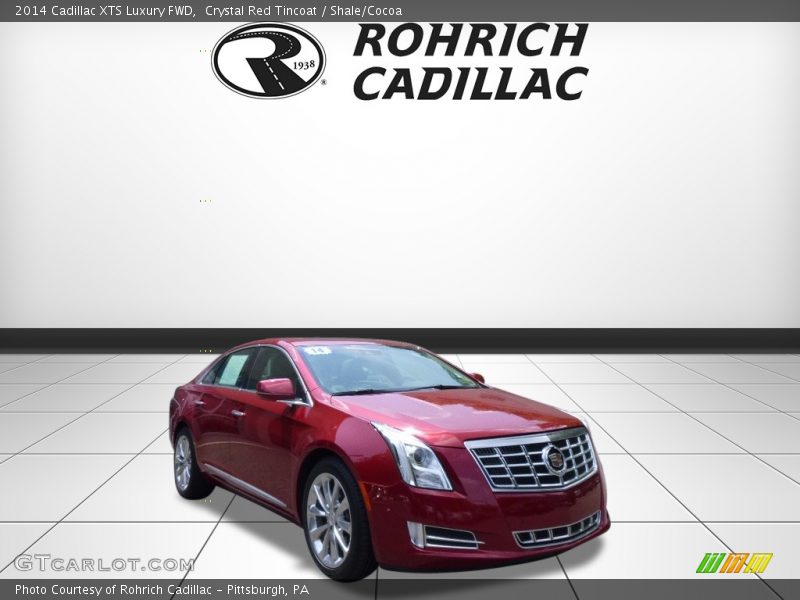 Crystal Red Tincoat / Shale/Cocoa 2014 Cadillac XTS Luxury FWD