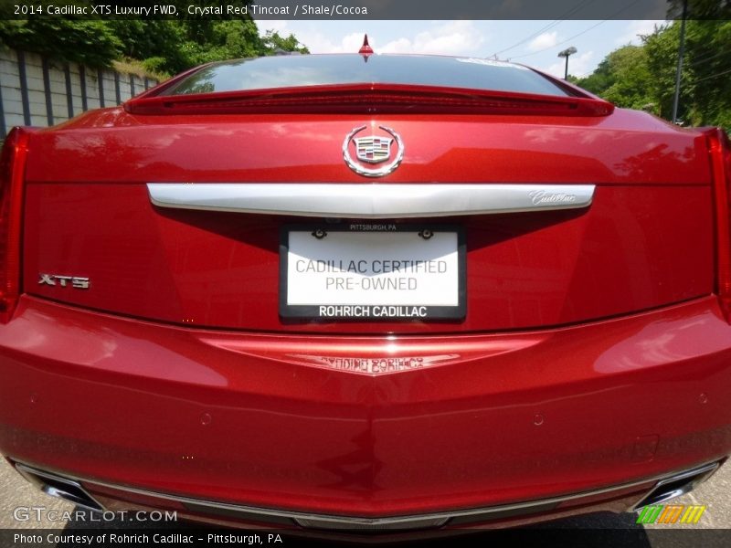Crystal Red Tincoat / Shale/Cocoa 2014 Cadillac XTS Luxury FWD
