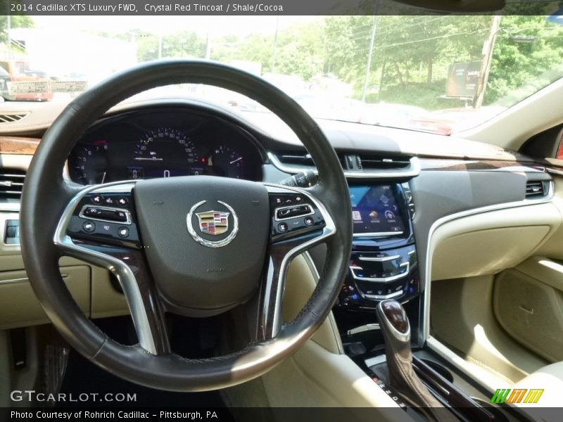 Crystal Red Tincoat / Shale/Cocoa 2014 Cadillac XTS Luxury FWD