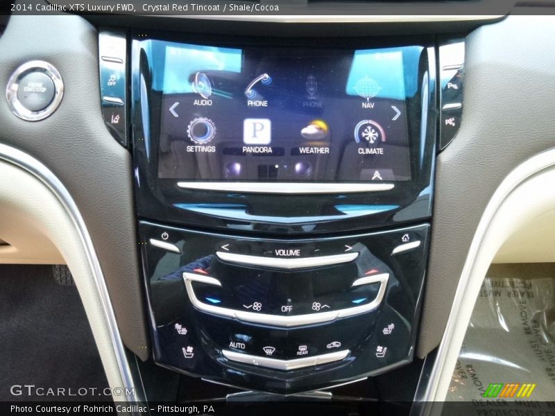 Crystal Red Tincoat / Shale/Cocoa 2014 Cadillac XTS Luxury FWD