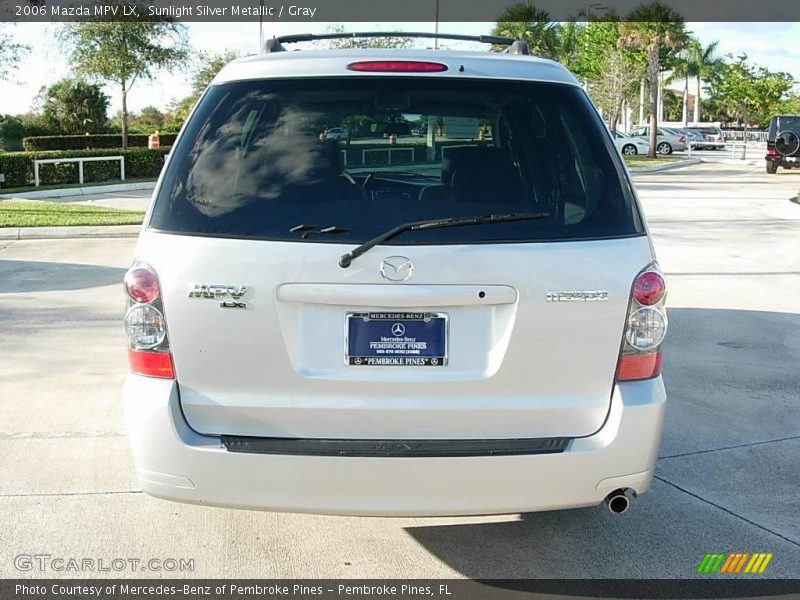 Sunlight Silver Metallic / Gray 2006 Mazda MPV LX