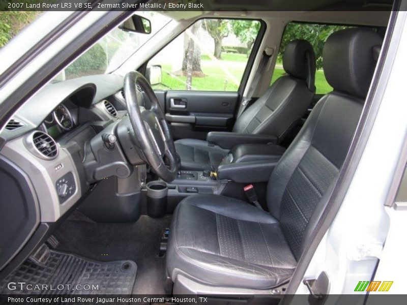 Zermatt Silver Metallic / Ebony Black 2007 Land Rover LR3 V8 SE