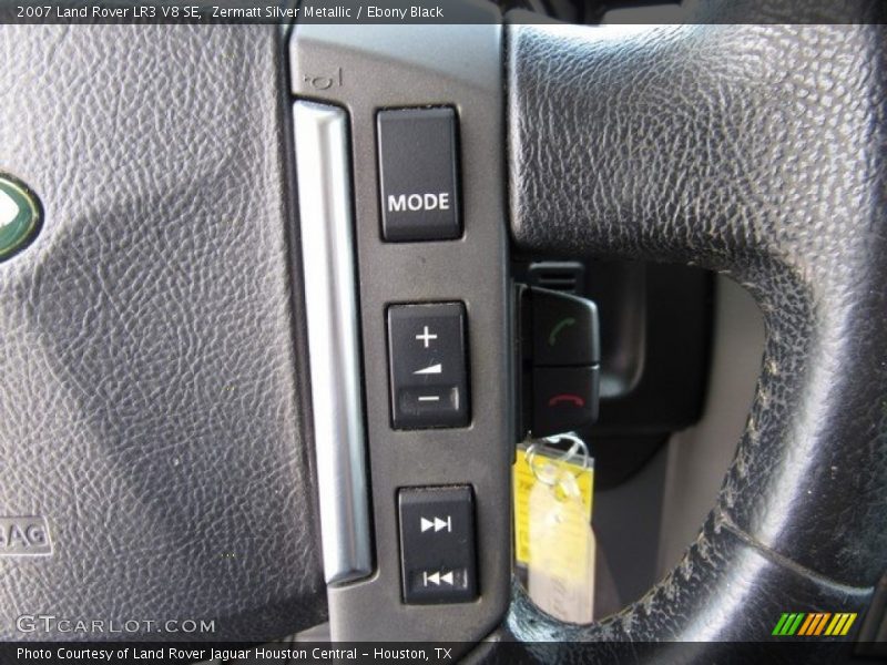 Zermatt Silver Metallic / Ebony Black 2007 Land Rover LR3 V8 SE