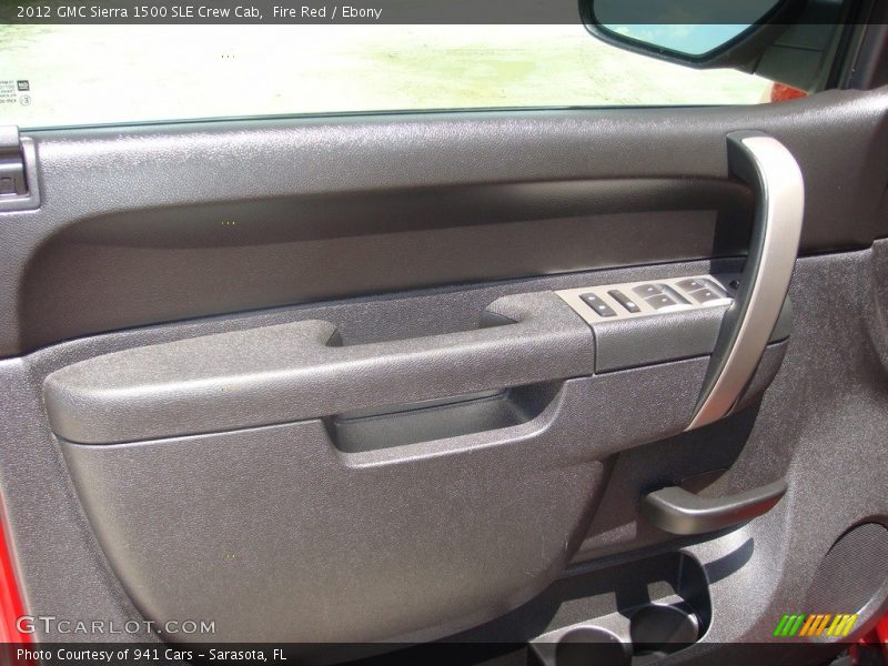 Fire Red / Ebony 2012 GMC Sierra 1500 SLE Crew Cab