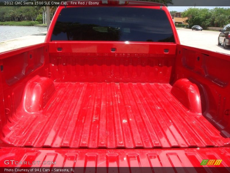 Fire Red / Ebony 2012 GMC Sierra 1500 SLE Crew Cab