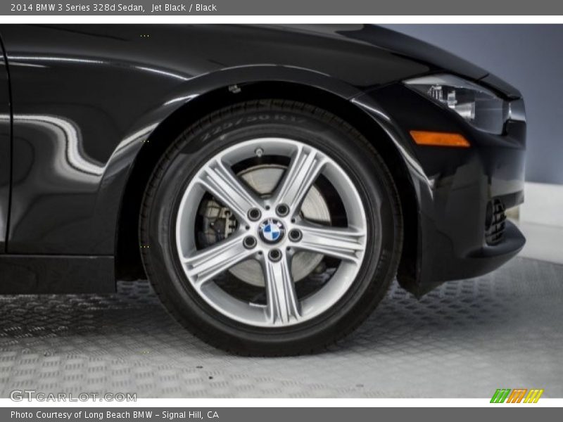 Jet Black / Black 2014 BMW 3 Series 328d Sedan