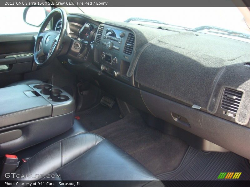 Fire Red / Ebony 2012 GMC Sierra 1500 SLE Crew Cab