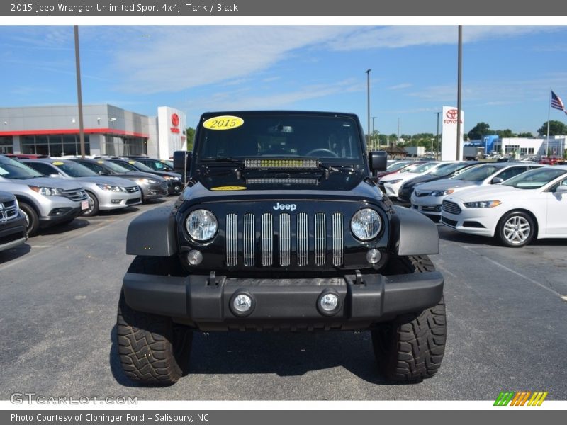 Tank / Black 2015 Jeep Wrangler Unlimited Sport 4x4