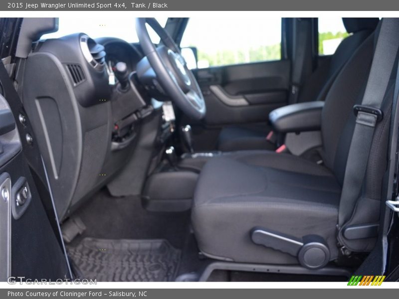 Tank / Black 2015 Jeep Wrangler Unlimited Sport 4x4