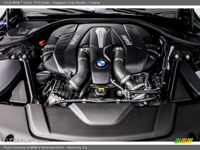  2018 7 Series 750i Sedan Engine - 4.4 Liter TwinPower Turbocharged DOHC 32-Valve VVT V8