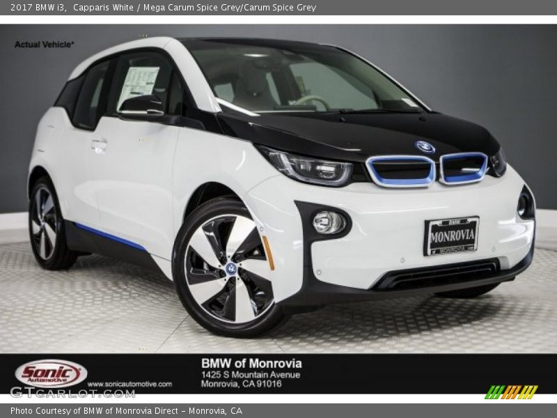 Capparis White / Mega Carum Spice Grey/Carum Spice Grey 2017 BMW i3