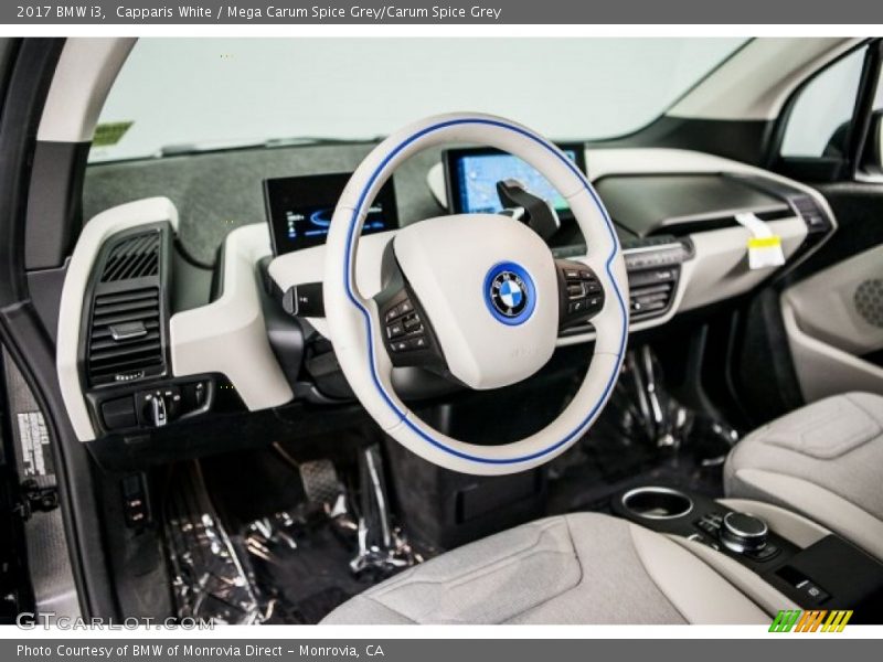 Capparis White / Mega Carum Spice Grey/Carum Spice Grey 2017 BMW i3