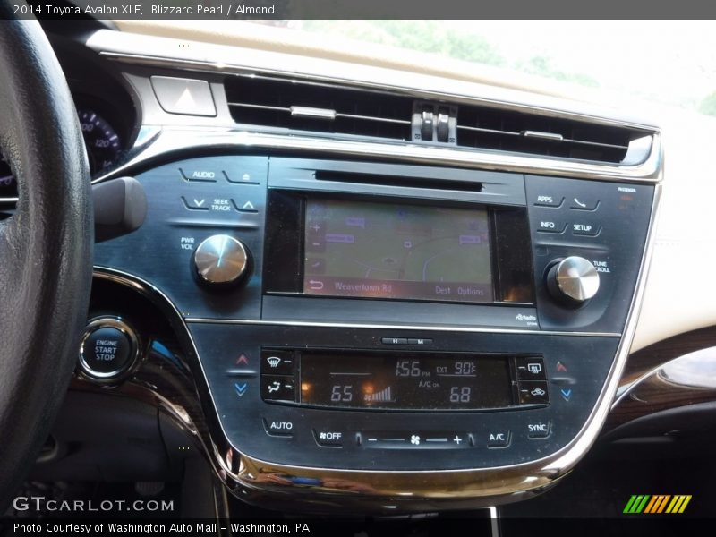 Blizzard Pearl / Almond 2014 Toyota Avalon XLE