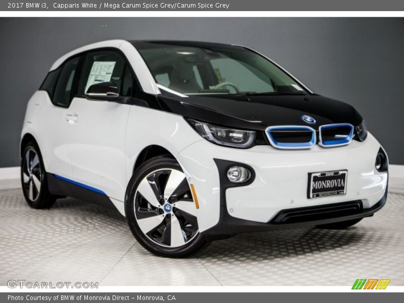 Capparis White / Mega Carum Spice Grey/Carum Spice Grey 2017 BMW i3